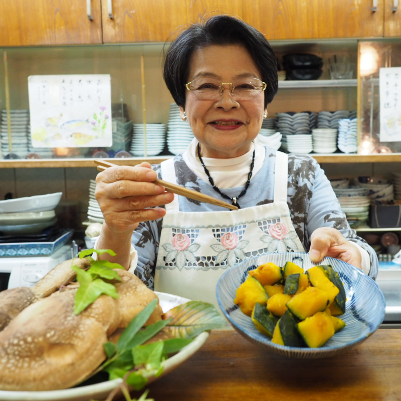 季節料理おばら二代目女将